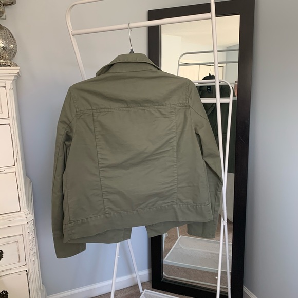 Gap army green bomber jacket - Picture 5 of 6